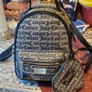 JUICY  COUTURE BACKPACK and COIN PURSE